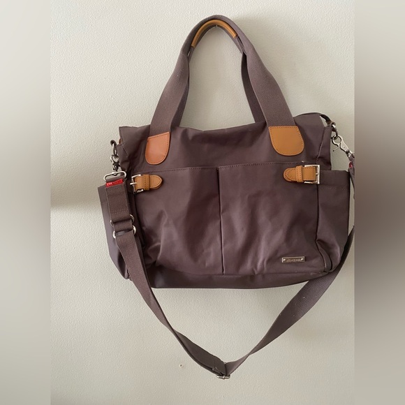 NEW STORKSAK  Kay London women's kay diaper bag in pristine condition - Picture 1 of 13